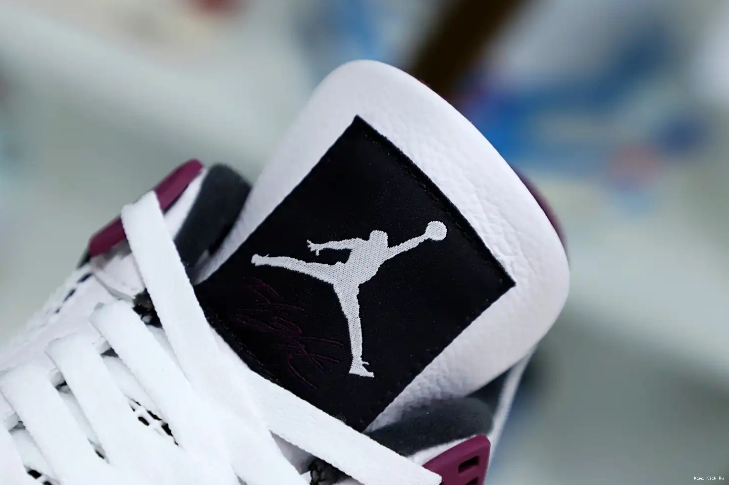 JORDAN Kimikick 4 JORDAN X RETRO 'BORDEAUX' AIR SAINT-GERMAIN AIR PARIS 0825